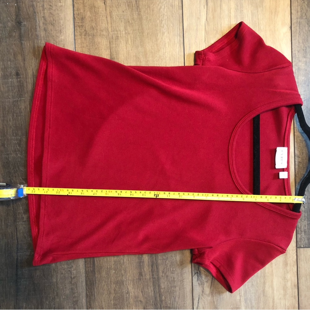 Elegant Red Blouse